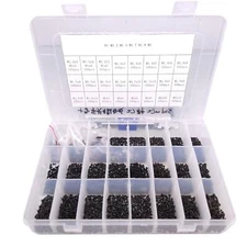 NJ STOCK  2700pcs Phillips Flat Head Small Self Tapping Screws Assortment Kit