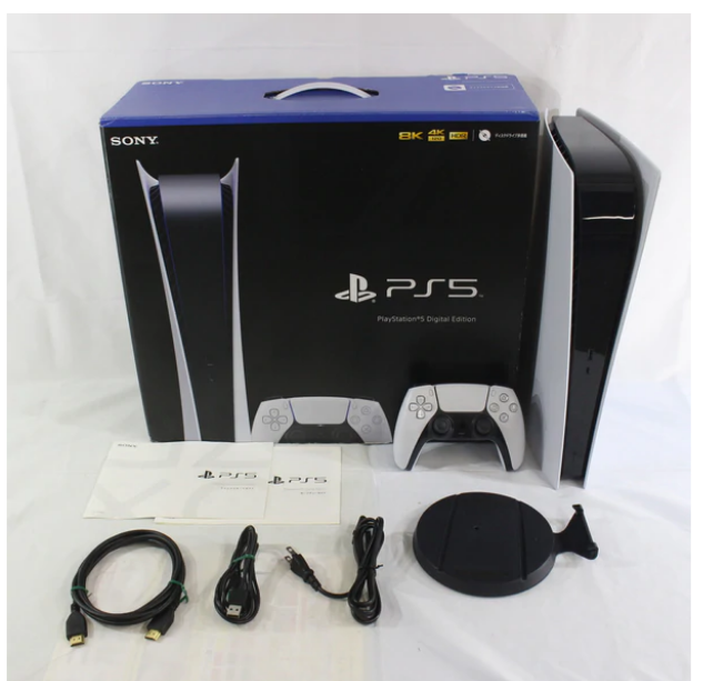 USED] Sony PlayStation 5 PS5 Digital Edition Console (JPN Plug 