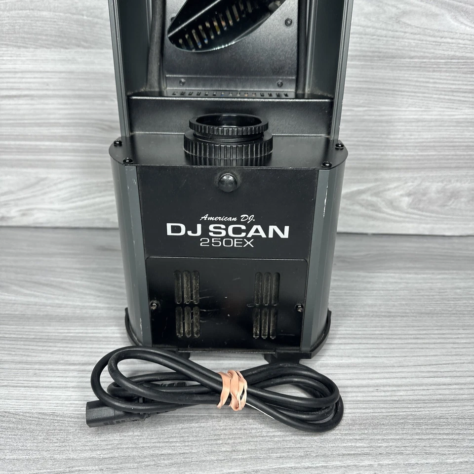 American DJ Scan 250EX DMX Scanner Intelligent Lighting w/ Power Cord - Image 4 of 4