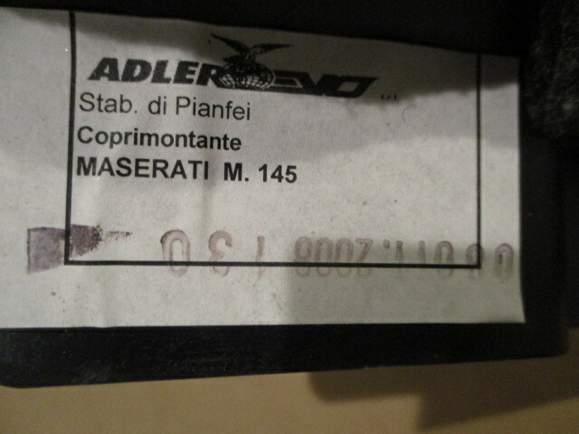 Maserati GranTurismo 09 4.7 F1 - RH Rear C-Pillar Trim (Black)