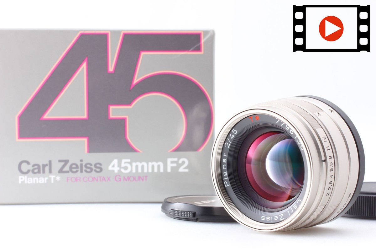 CONTAX G Zeiss Planar T*45mm F/2 Lens for sale online | eBay CONTAX G Zeiss Planar T*45mm F/2 Lens for sale online | eBay