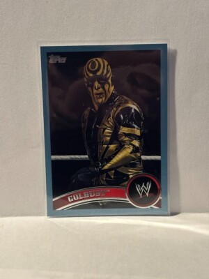 Goldust 2011 Topps WWE Blue Card # 33 /2011 Dustin Rhodes Runnels WWF ...