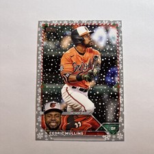 2023 Topps Holiday - Metallic #H96 Cedric Mullins