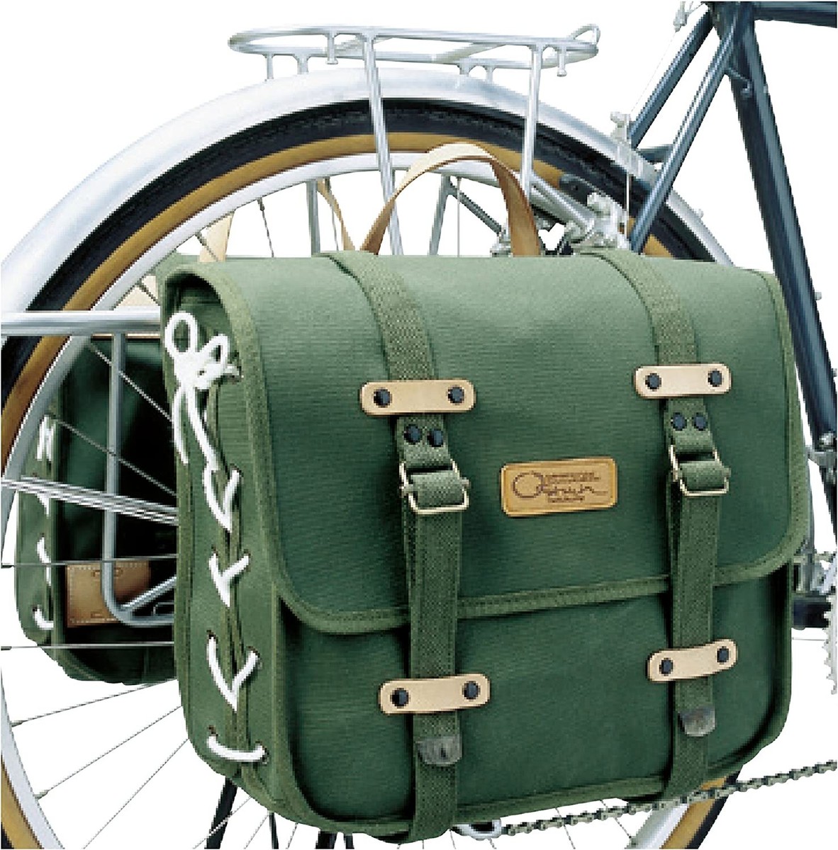 OSTRICH side bag [DLX] Green single item (one side) | eBay
