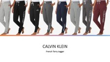 New Calvin Klein Women's French Terry Joggers VARIETY  