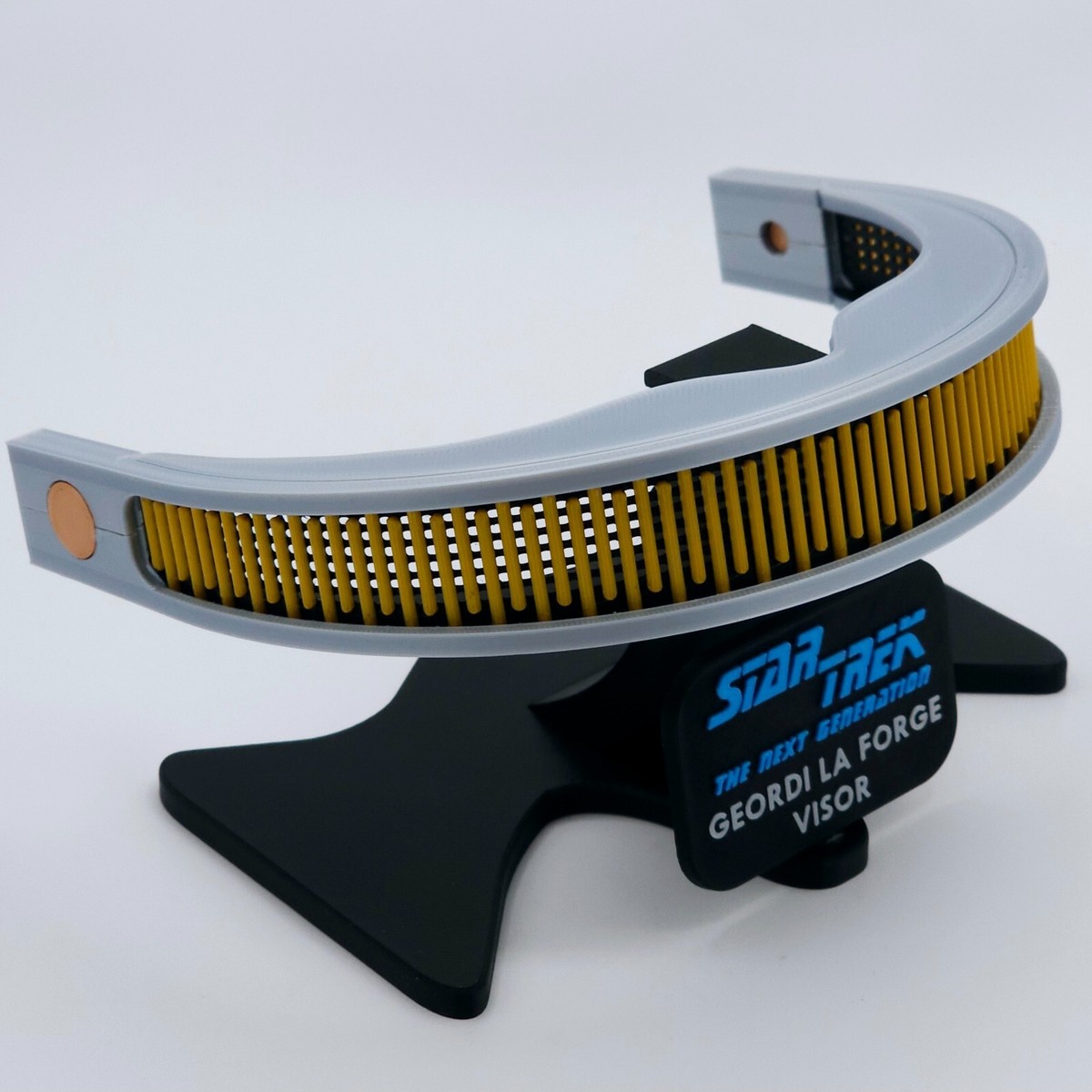 Star Trek Geordi La Forge Visor Prop | 3D Printed Cosplay
