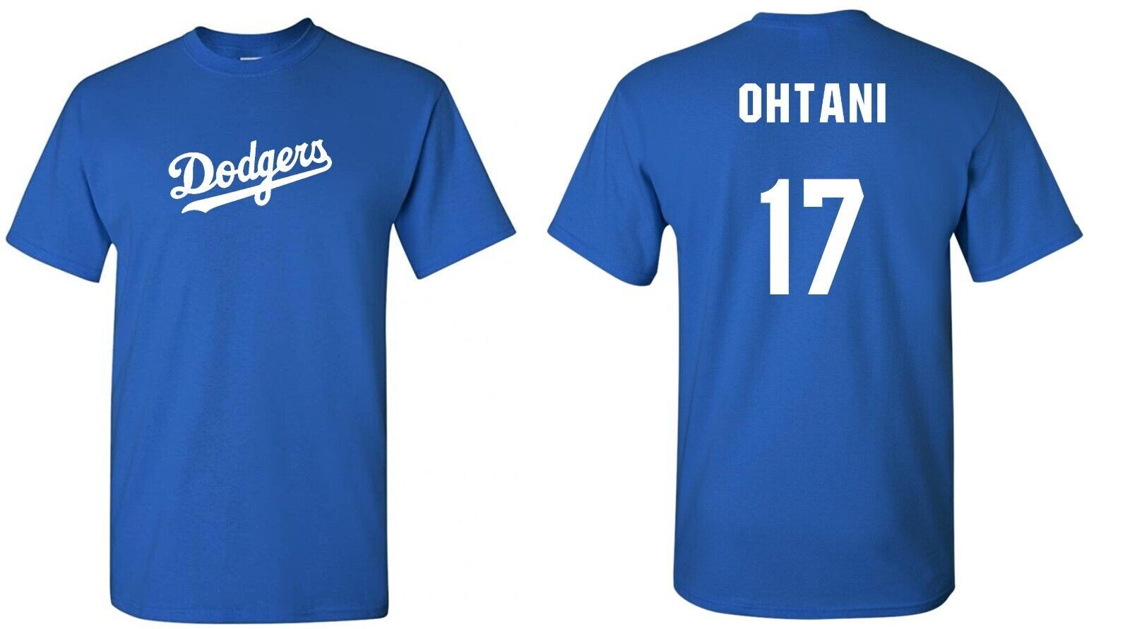 SALE!! Shohei Ohtani Los Angeles Dodgers Tshirt Jersey Blue Shirt New eBay