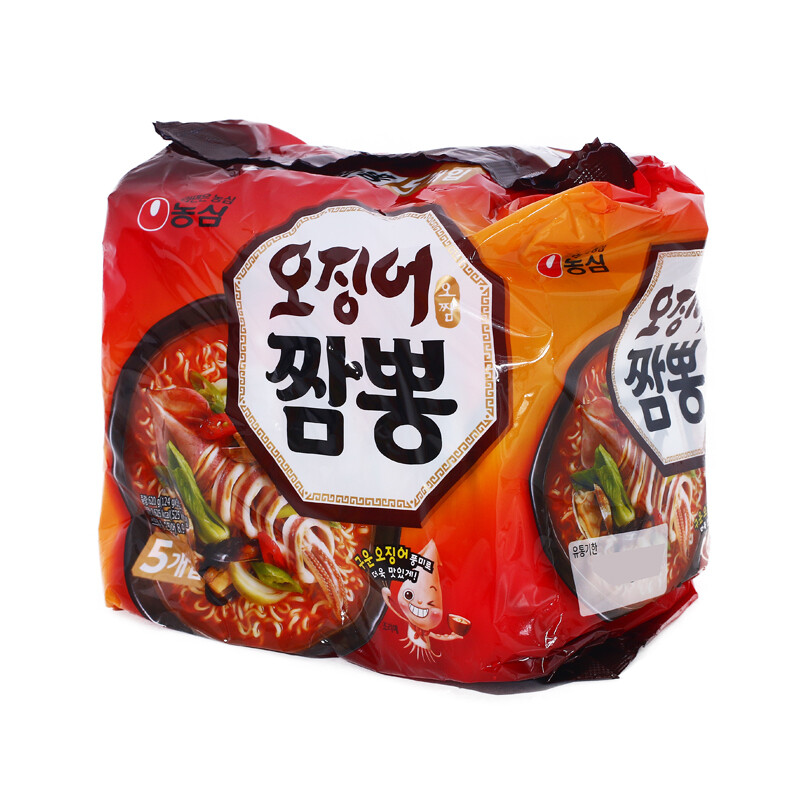Korean Hot Spicy Instant Noodle NONGSHIM OJingO CHAMPONG JJAMPPONG