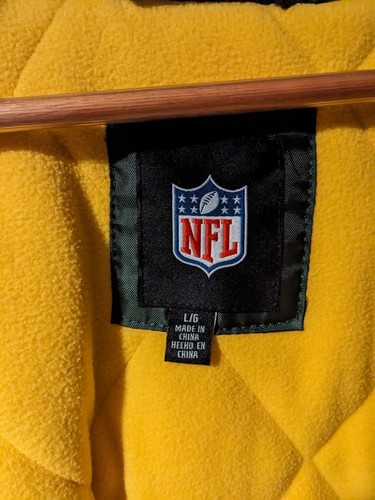 Vintage Y2K Green Bay Packers NFL Football Large Green Jacket - Picture 3 of 6