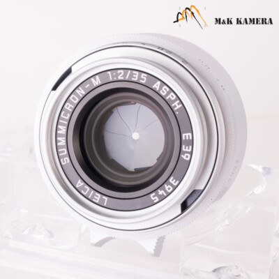 ■美品■Leica SUMMICRON-M 35mm F2 ASPH. E39 Leica Summicron-M 35mm f/2 ASPH, silver - Leica Store Miami