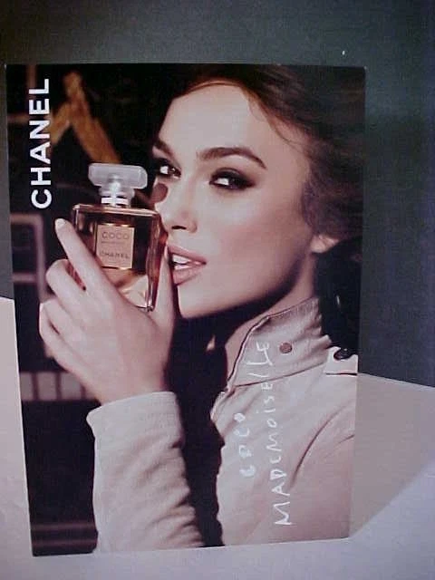 Chanel Keira Knightley Coco Mademoiselle Fashion Celebrity Ad 2013  Pre-owned