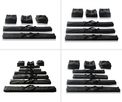 MOOKNAT Wassergewichte Für Vordächer & Zelte | 8 Stück Bis 79,8 Kg | Robuste PVC-Taschen Für Pavillon & Markise