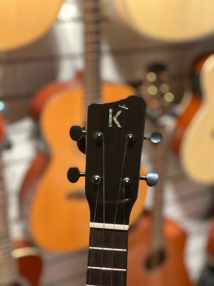 Kamehameha Ukulele KS-56 Soprano Pineapple All Solid Acacia Koa Gloss Hawaii - Image 3 of 4