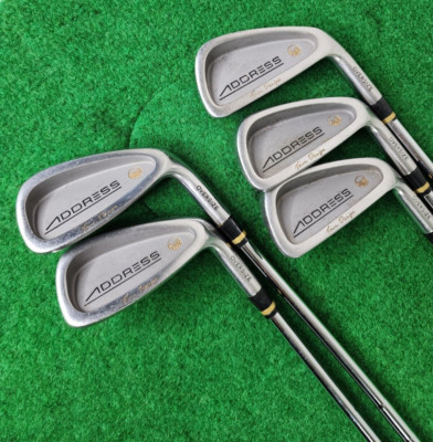 Address Golf Oversize Tour Design Iron Set 3 6 7 8 9 RH Stiff Steel *READ*