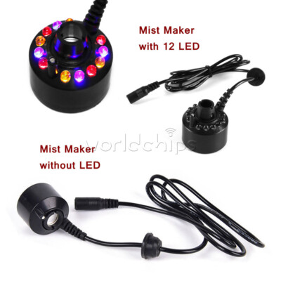 DC 24V 2A Ultrasonic Mist Maker Fogger Water Fountain Pond Atomizer Humidifier