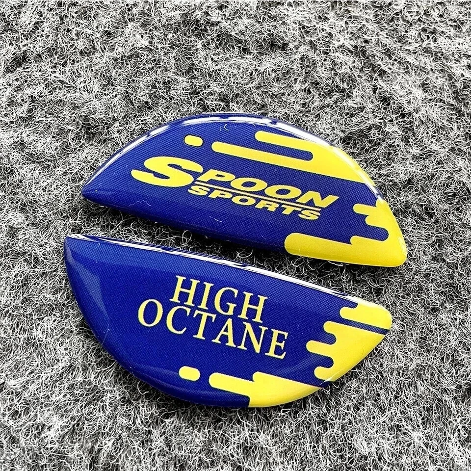 Pegatina decorativa tapa combustible DM para Honda Jazz Fit City Hatchback HRV - cuchara deportiva Foto 2 de 4