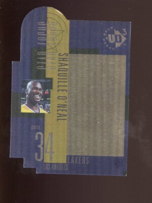 1996-97 UD3 FLAIR SHAQUILLE O'NEAL STAR FOCUS ACETATE #34