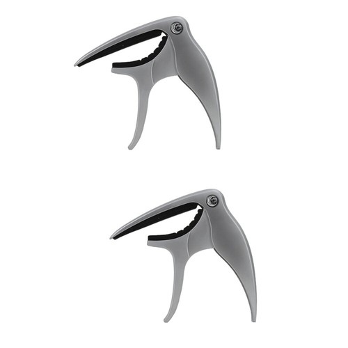 2 Pack Gitarren-Kapodaster Zubehör Für Akustikgitarren Stimmgerät E-Gitarre