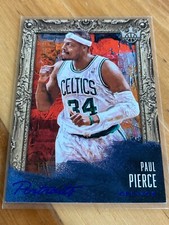 2018-19 Panini Court Kings Portraits Blue Paul Pierce 17/25 #60 (B426)