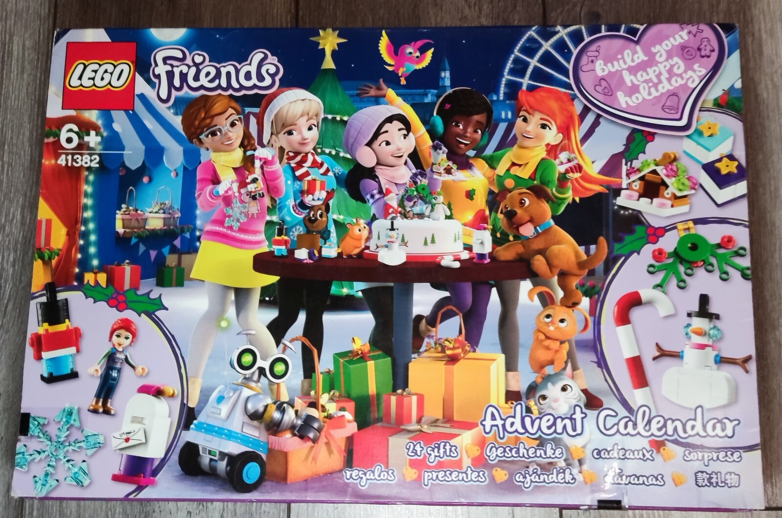 Lego Friends 41382 Calendrier de l'Avent Idée Cadeau de Noël pour Enfant