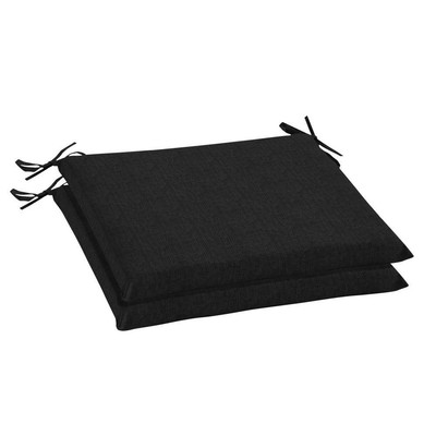 Home Decorators Collection 20 X 18 Sunbrella Canvas Black Outdoor Chair Cushion Ebay