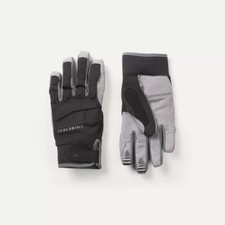 SealSkinz Sutton Waterproof All Weather MTB Gloves - Black / Grey