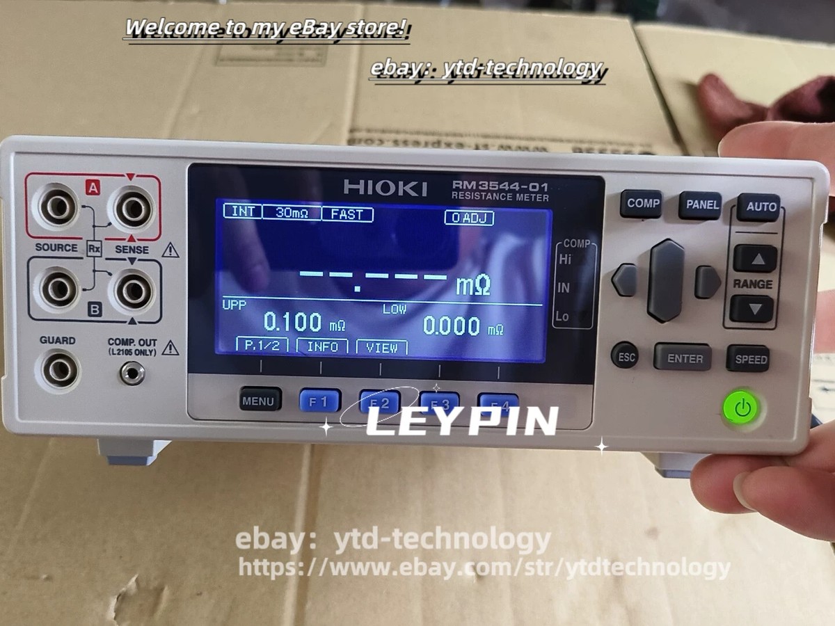 1PCS HIOKI RM 3544-01 Resistance Meter#ytd | eBay