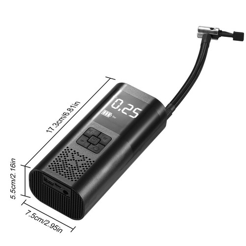 Mini 150 PSI Air Compressor Tire Inflator Fits Car Moto Bike Tires Air Pump 12 V - Picture 15 of 15