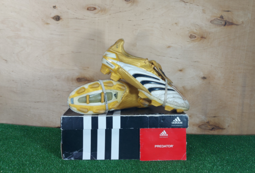 Adidas Predator Absolute FG Z.Zidane Gold boots Cleats mens Football/Soccers - Afbeelding 1 van 14