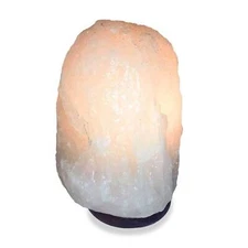 NNEDSZ 12V 12W 1-2Kg Himalayan White Salt Lamp Crystal Rock Natural Shape Unique