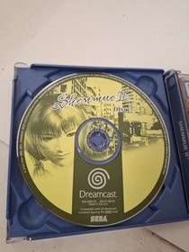 Shenmue II Sega Dreamcast Game With Manuals Clean Discs Uk Pal