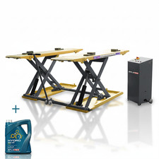 AFLATEK Reifendienst Scherenhebebühne Kurzhub Bühne Hebebühne 3.5T - 380V .