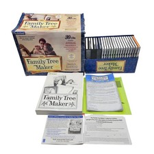 Broderbund Family Tree Maker Collector s Edition 7.0 30 CD Set Complete
