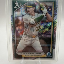 2024 Bowman Chrome Tyler Soderstrom Mega Mojo Refractor RC #15