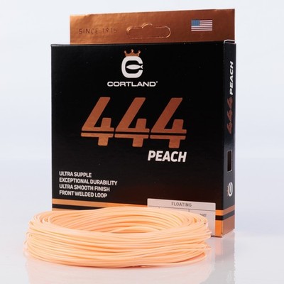 Cortland 444 Peach Weight Forward Fly Line - All Sizes - FREE FAST SHIPPING