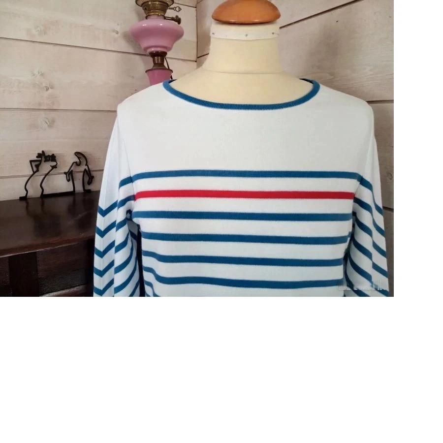Marinière Saint James, l'Atelier, modèle Pavillac, neuve avec étiquette - Photo 4/4