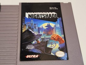 NightShade Nintendo NES Game Cartridge Authentic