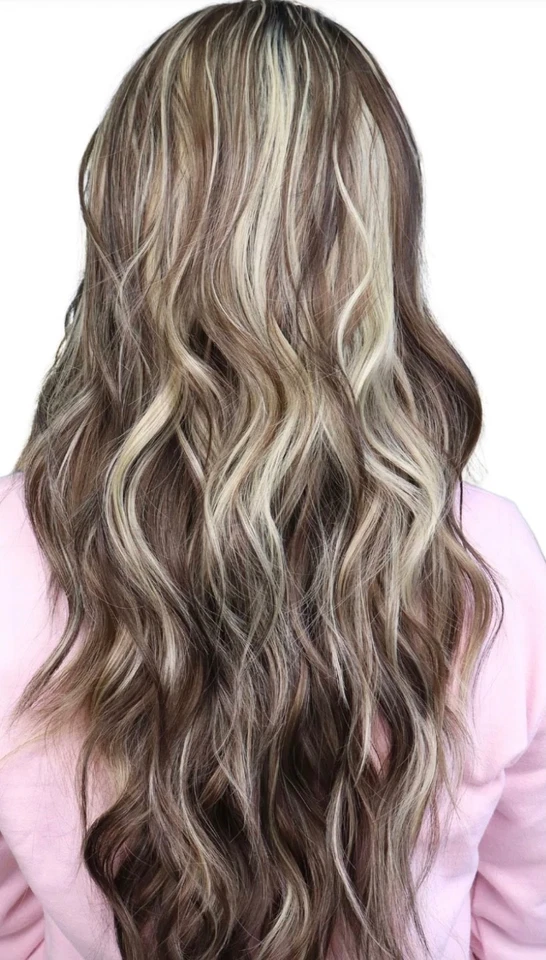 CSC Chelsey Smith Cosmetics Evans Petite Headband Wig – Blonde Brown – RETIRED - Image 3 of 4