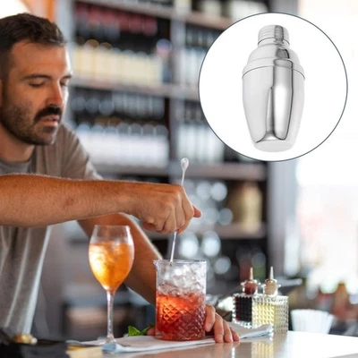 Shaker en acier inoxydable 1PC Shaker utile Shaker Durable Cocktail Shaker - Photo 1/4