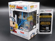 Chris Hemsworth Signed Autograph Funko Pop 1190 Thor Avengers Exclusive JSA COA