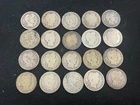 (20) US Barber Silver Quarters 25cc Nice Lot Ave Circ/Cull