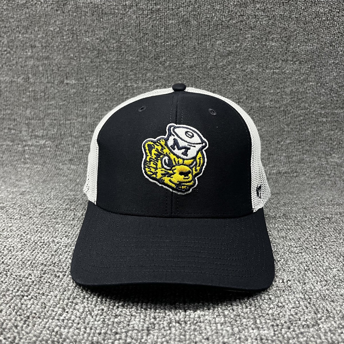 University of Michigan Wolverines '47 Brand Grandpa Trawler Trucker Hat Snapback