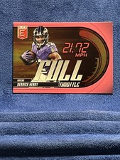 2025 Panini Donruss Elite - Full Throttle Derrick Henry #8 Pink