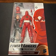 Hasbro - Power Rangers Lightning Col. - Mighty Morphin Ninja Red Ranger  2021