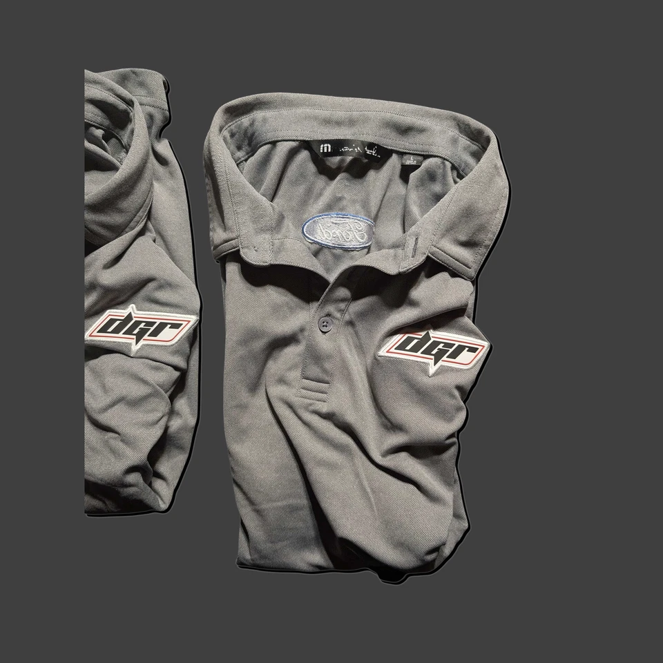 Lote de camisas polo de golf Travis Matthews talla grande gris Foto 2 de 4