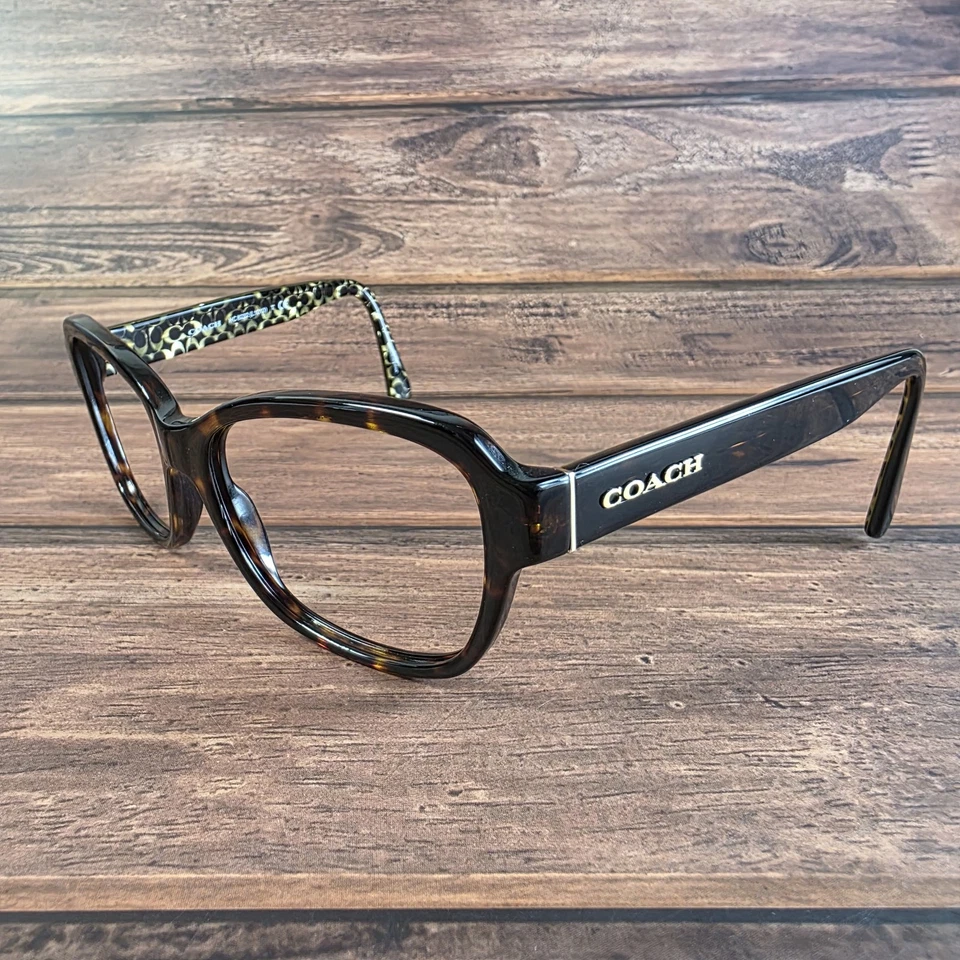 Coach Glasses Frames HC8232 5507 13 Womens Eyeglasses 56mm Dark Tortoise Arms - Image 4 of 4