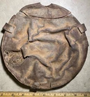 Flattened Civil War canteen-Found Fort Craig New Mexico in 1960's