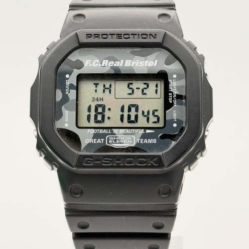CASIO G-SHOCK DW-5600VT F.C.Real Bristol 2014 Digital Watch Digital In hand