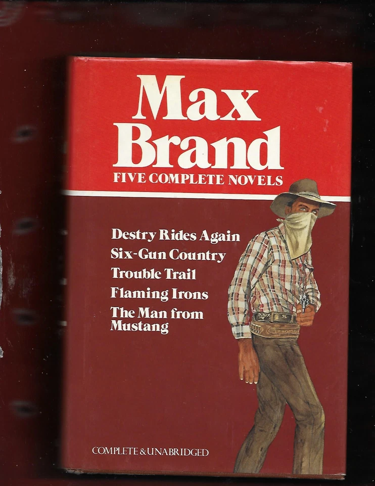 Max Brand : 5 Complete Novels (1983, Hardcover) Avenel - Image 1 of 1