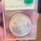 1885 P $1 Morgan Silver Dollar 90% Silver Philadelphia Business Strike PCGS MS63